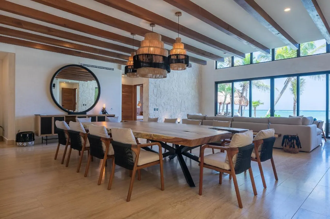Villa Tulumar Beachfront Luxury Villa- Full Service  Tulum