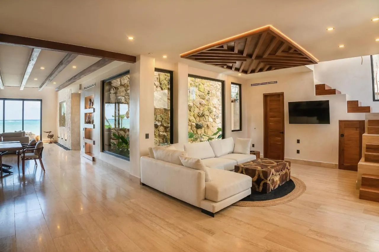 Villa Tulumar Beachfront Luxury Villa- Full Service Mexico