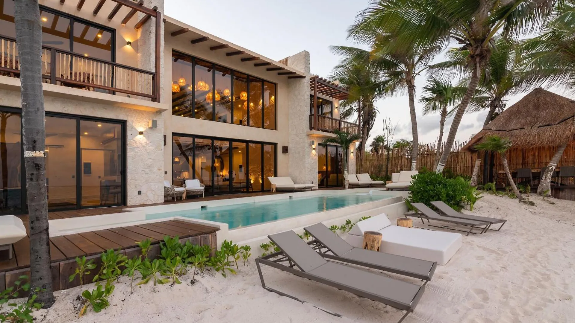 Villa Tulumar Beachfront Luxury Villa- Full Service Tulum